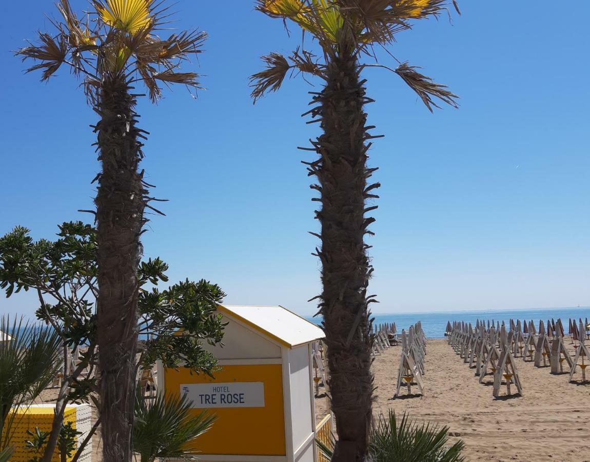 Hotel Tre Rose Caorle Exterior foto